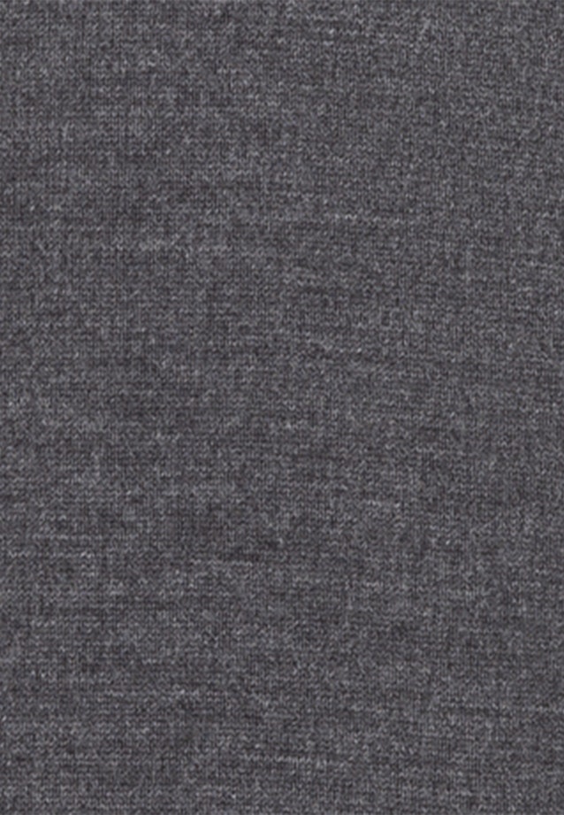 Regular Pull-over Uni in Gris |  Seidensticker Onlineshop