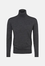 Rollkragen Pullover  , Uni in Grau |  Seidensticker Onlineshop