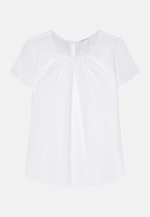 Kurzarm Voile Shirtbluse in Weiß |  Seidensticker Onlineshop