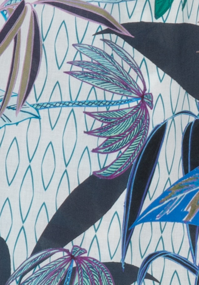 Blouse à enfiler Imprimé in Bleu Foncé | Seidensticker Onlineshop