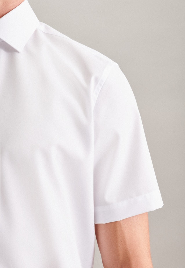 Slim Business shirt Uni in White |  Seidensticker Onlineshop