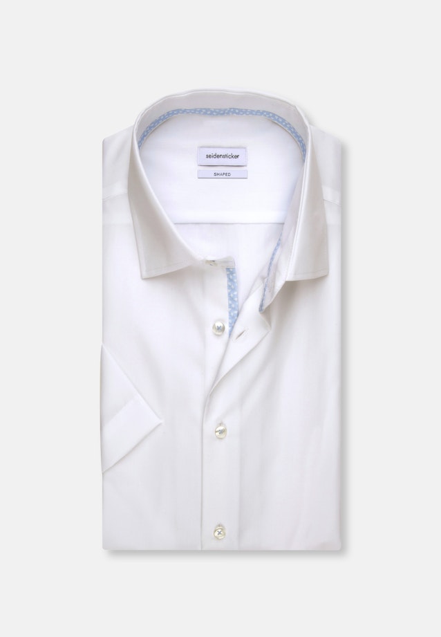 Slim Business shirt Uni in White |  Seidensticker Onlineshop