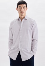 Regular fit Business shirt Print in Pink |  Seidensticker Onlineshop