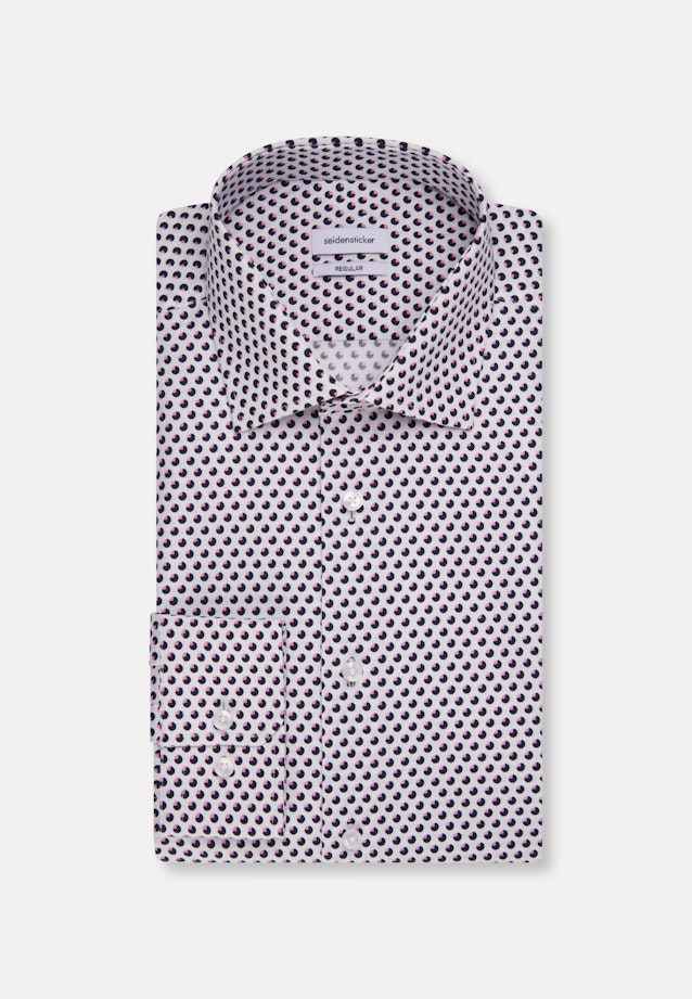 Regular fit Business shirt Print in Pink |  Seidensticker Onlineshop