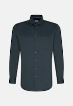 Regular Business shirt Uni in Green |  Seidensticker Onlineshop