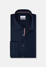 Regular Business shirt Uni in Dark Blue |  Seidensticker Onlineshop