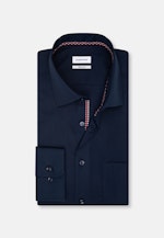 Regular Business Hemd Uni in Dunkelblau |  Seidensticker Onlineshop