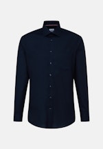 Regular Business shirt Uni in Dark Blue |  Seidensticker Onlineshop