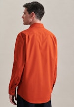 Regular Business shirt Uni in Orange |  Seidensticker Onlineshop