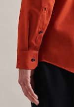 Regular Business shirt Uni in Orange |  Seidensticker Onlineshop