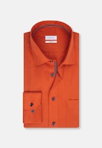 Regular Business shirt Uni in Orange |  Seidensticker Onlineshop