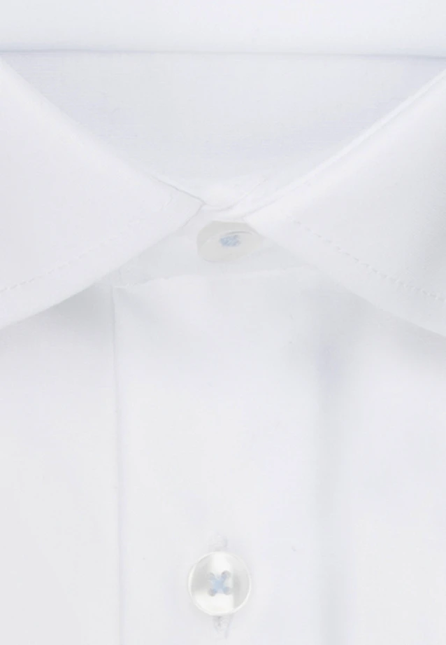Regular Chemise d'affaires Uni in Blanc |  Seidensticker Onlineshop