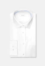 Regular Chemise d'affaires Uni in Blanc |  Seidensticker Onlineshop