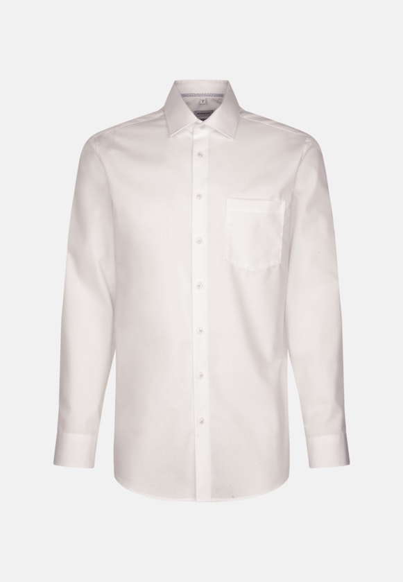 Regular Business Hemd Uni in Weiß |  Seidensticker Onlineshop