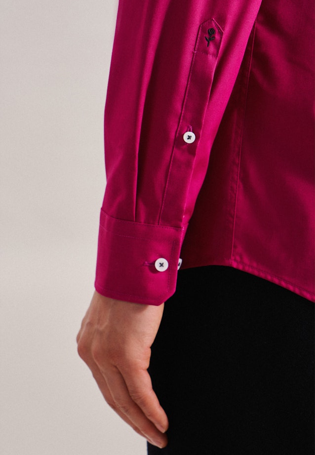 Regular Chemise d'affaires Uni in Rose Fuchsia |  Seidensticker Onlineshop