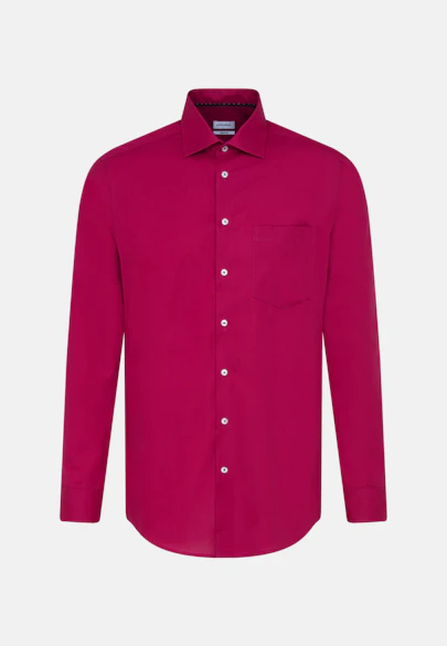 Regular Business Hemd Uni in Rosa/Pink |  Seidensticker Onlineshop