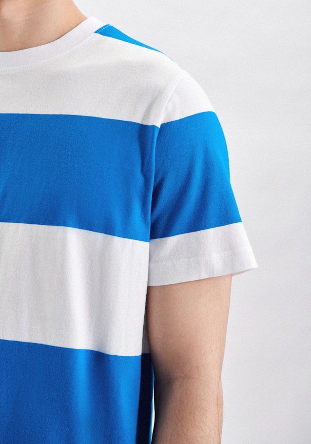 T-Shirt Regular Manche Courte in Turquoise |  Seidensticker Onlineshop