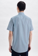 Regular Business Hemd Streifen in Türkis |  Seidensticker Onlineshop