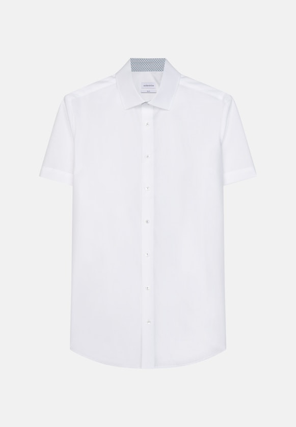 Slim Business Hemd Uni in Weiß |  Seidensticker Onlineshop