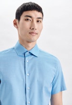 Slim Chemise d'affaires Uni in Turquoise |  Seidensticker Onlineshop