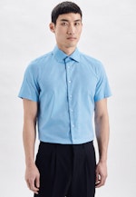 Slim Chemise d'affaires Uni in Turquoise |  Seidensticker Onlineshop