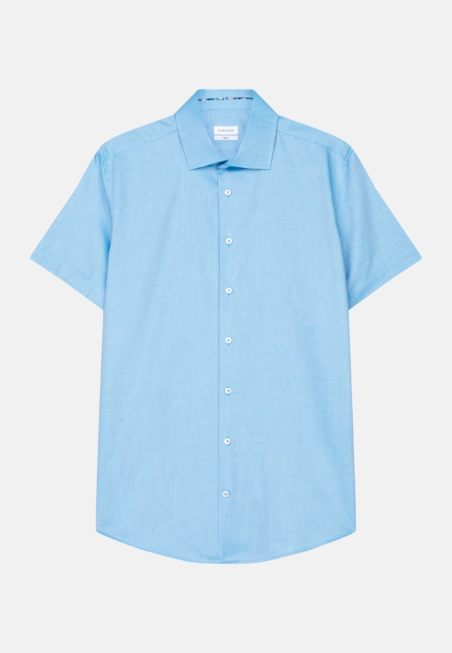 Slim Chemise d'affaires Uni in Turquoise |  Seidensticker Onlineshop