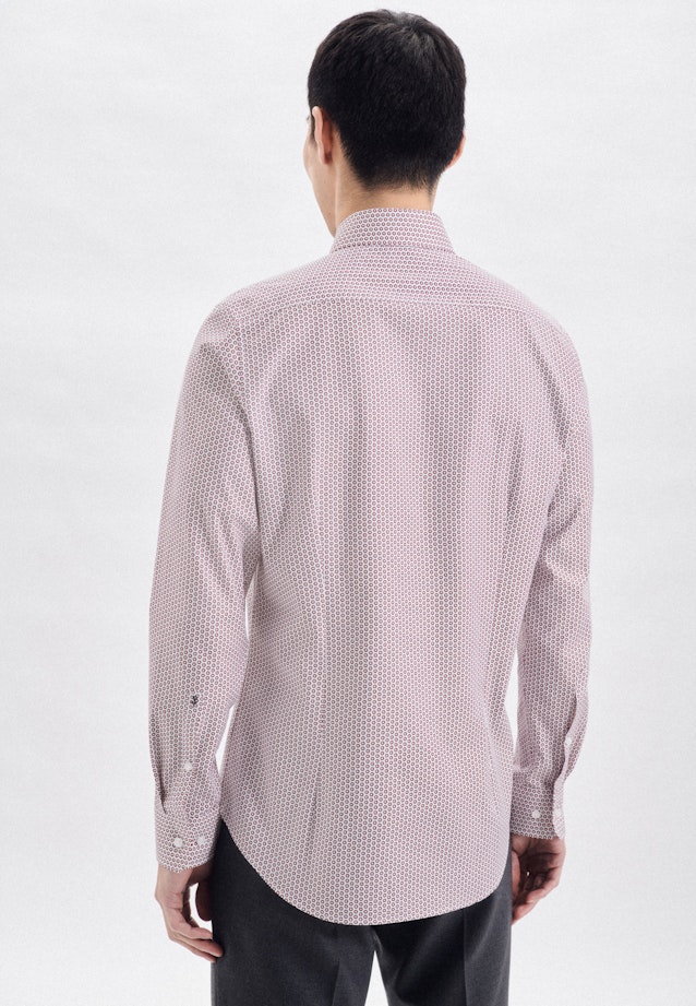 Slim Business shirt Print in Red |  Seidensticker Onlineshop