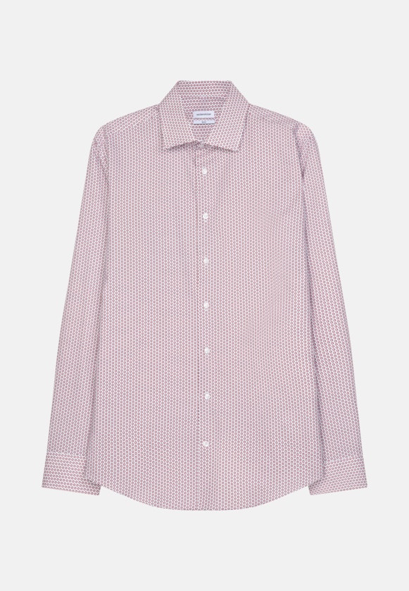 Slim Business shirt Print in Red |  Seidensticker Onlineshop