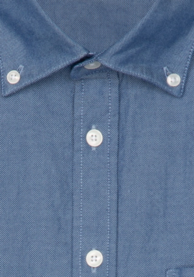 Oxford shirt in Regular with Button-Down-Collar in Light Blue |  Seidensticker Onlineshop