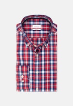 Oxford Oxfordhemd in Regular mit Button-Down-Kragen in Rot |  Seidensticker Onlineshop