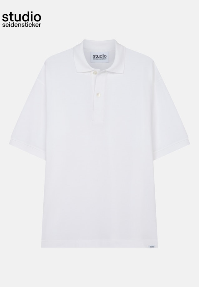 T-Shirt Oversized Manche Courte in Blanc |  Seidensticker Onlineshop