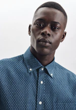 Regular Chemise décontractée Dobby in Bleu Moyen |  Seidensticker Onlineshop