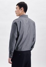 Regular Chemise d'affaires Uni in Bleu Foncé |  Seidensticker Onlineshop