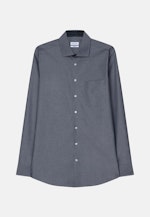 Regular Chemise d'affaires Uni in Bleu Foncé |  Seidensticker Onlineshop