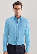 Shaped Chemise d'affaires Uni in Turquoise |  Seidensticker Onlineshop