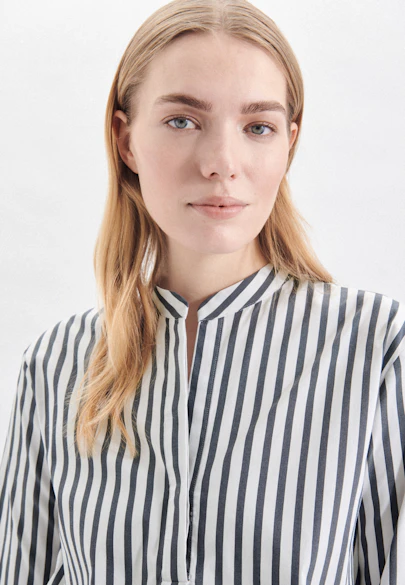 Regular fit Tunika Streifen in Dunkelblau |  Seidensticker Onlineshop