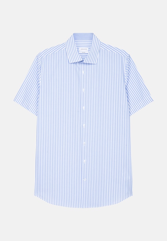 Shaped Chemise d'affaires rayures in Bleu Clair |  Seidensticker Onlineshop