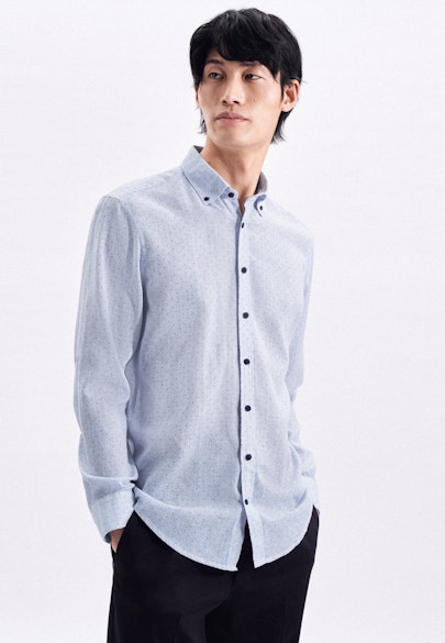Regular fit Casual shirt Stripe in Light Blue |  Seidensticker Onlineshop