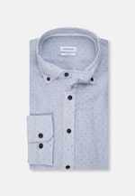 Regular fit Chemise décontractée rayures in Bleu Clair |  Seidensticker Onlineshop