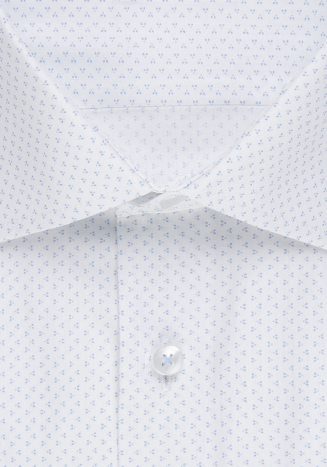 Popeline Kurzarm Business Hemd in Regular mit Kentkragen in Weiß |  Seidensticker Onlineshop