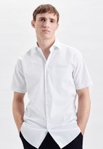 Regular Chemise d'affaires Imprimé in Blanc |  Seidensticker Onlineshop