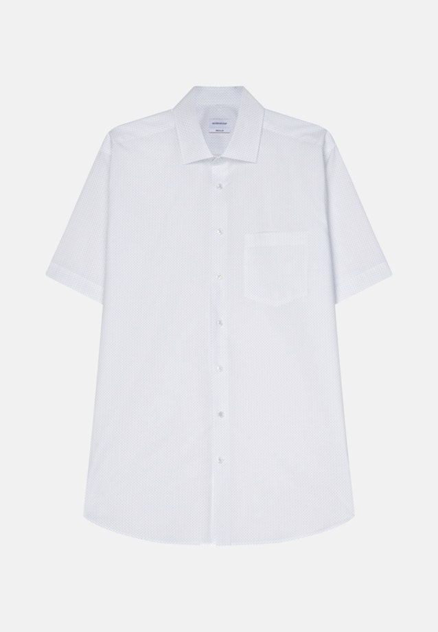 Regular Chemise d'affaires Imprimé in Blanc |  Seidensticker Onlineshop