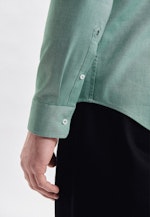 Slim Business Hemd Uni in Grün |  Seidensticker Onlineshop