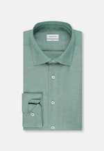 Slim Business Hemd Uni in Grün |  Seidensticker Onlineshop
