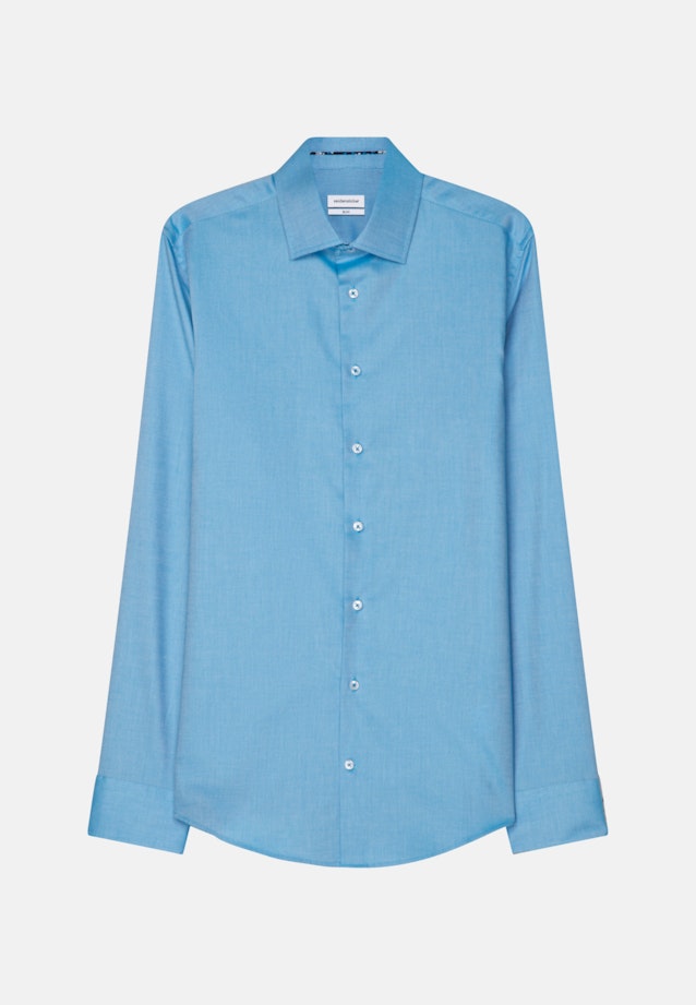 Slim Chemise d'affaires Uni in Turquoise |  Seidensticker Onlineshop
