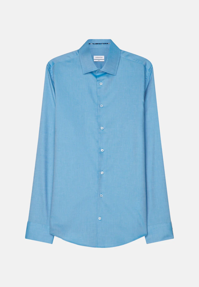 Slim Chemise d'affaires Uni in Turquoise |  Seidensticker Onlineshop