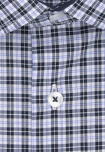 Regular Business Hemd Karo in Dunkelblau |  Seidensticker Onlineshop