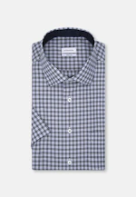 Regular Business Hemd Karo in Dunkelblau |  Seidensticker Onlineshop