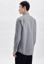 Regular Business Hemd Karo in Dunkelblau |  Seidensticker Onlineshop