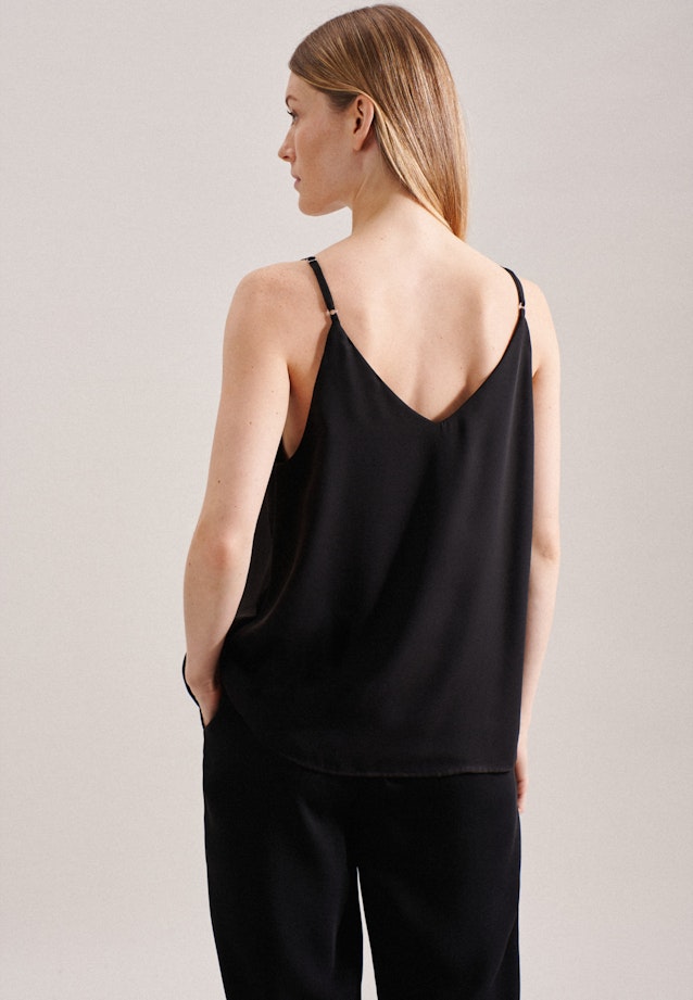 V-Hals Top in Zwart |  Seidensticker Onlineshop